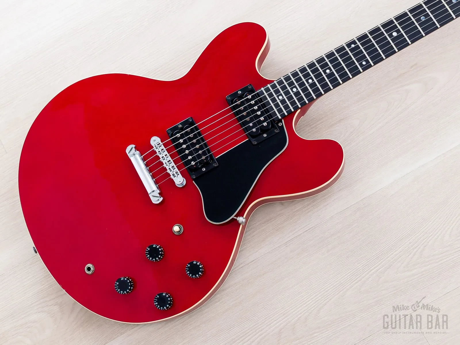 1986 Gibson ES-335 Studio Vintage Semi-Hollow Guitar w/ Tim Shaw PAFs, Mono Case