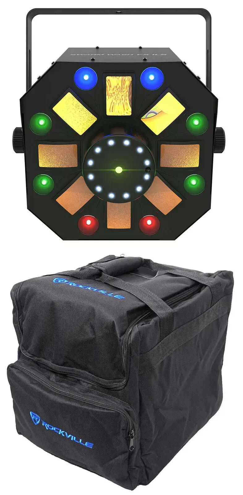 Светодиодный прибор Chauvet DJ Swarm Wash FX ILS RGBAW+UV LED DMX с чехлом