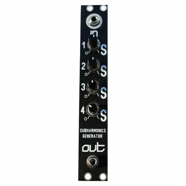 Модульный студийный синтезатор Blue Lantern 4hp Sub Harmonics Generator Eurorack Module