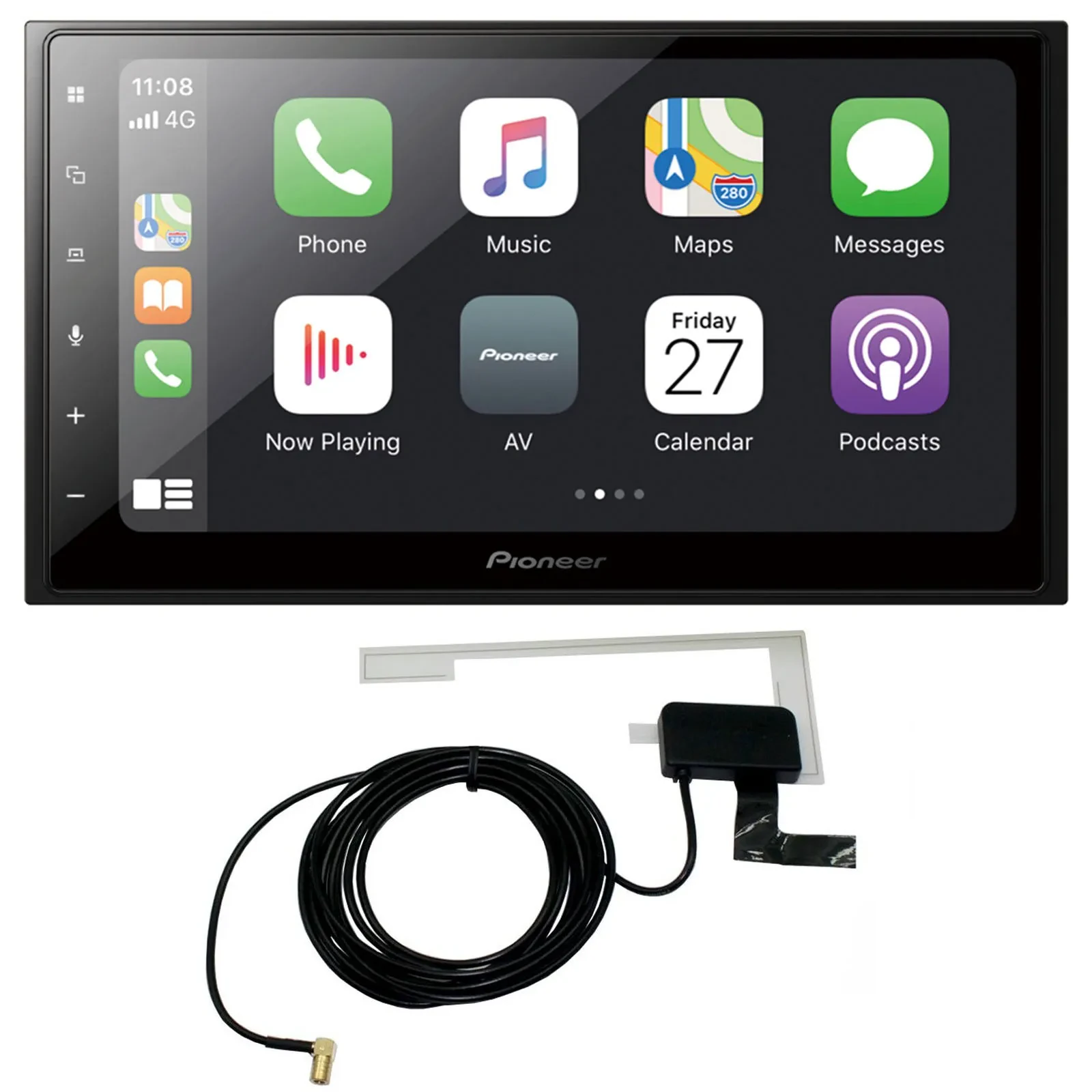 Pioneer USB MP3 2DIN Bluetooth DAB Autoradio für Toyota Highlander Matrix RAV 4