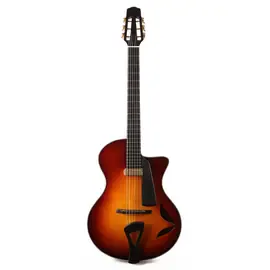 Электрогитара полуакустическая Eastman FV680CE-SB Frank Vignola Signature Model Sunburst
