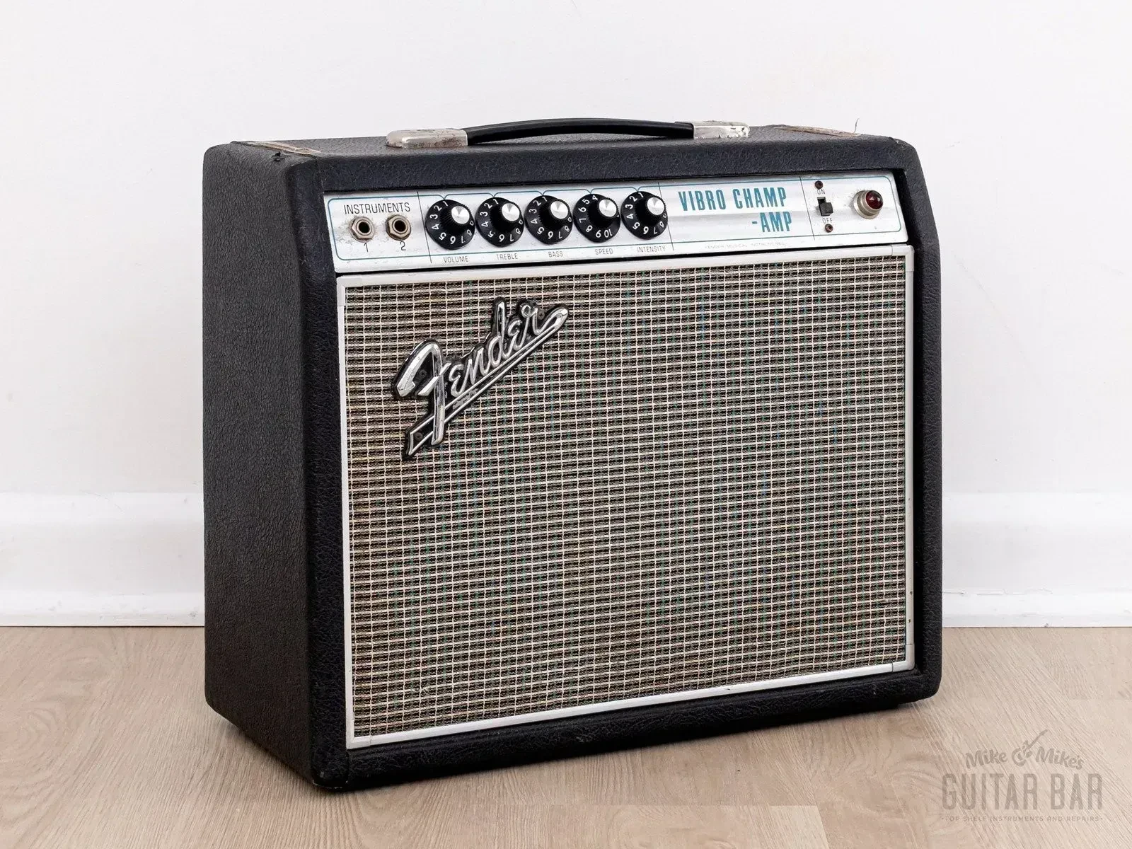 1968 Fender Vibro Champ Drip Edge Vintage Class A Tube Amp