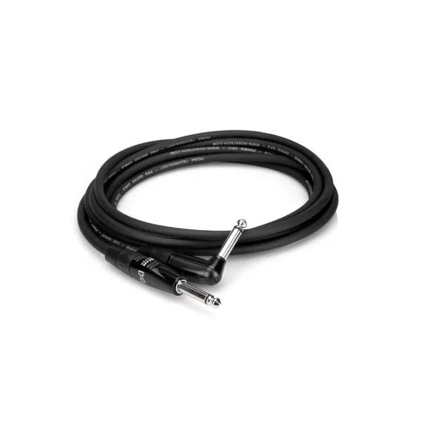 Инструментальный кабель Hosa Technology HGTR-010R Black 3 м