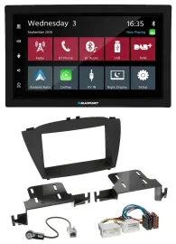 Blaupunkt DAB Bluetooth USB MP3 2DIN Autoradio für Hyundai ix35 (ab 2013)