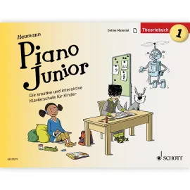 Schott Music Piano: Theoriebuch 1 – Ideal für Einsteiger, um die Grundlagen des