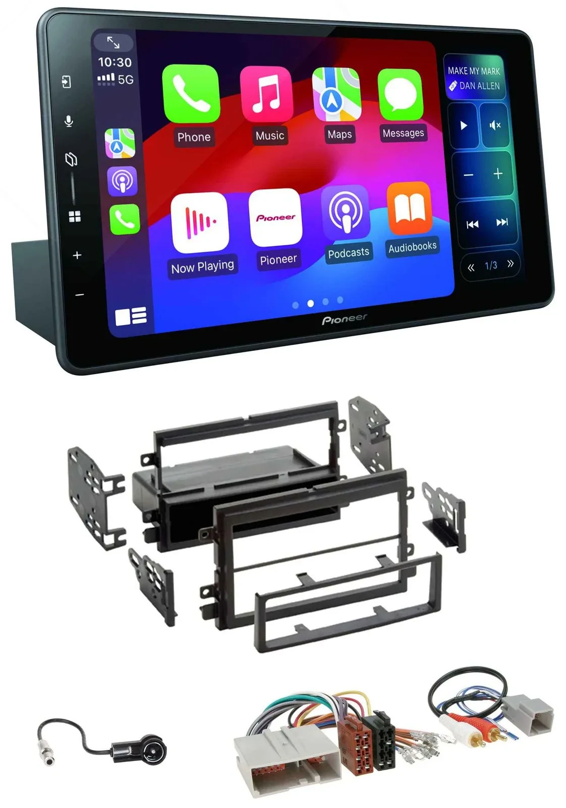 Автомагнитола для Ford Mustang, F-150 (2004–2009) Pioneer Bluetooth, DAB, MP3, USB