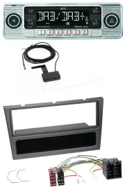 Dietz Bluetooth USB MP3 DAB Autoradio für Opel Corsa C Meriva Signum Vectra C 20