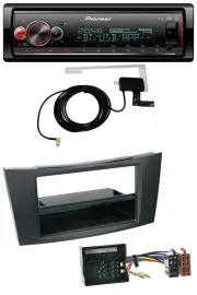 Pioneer Bluetooth DAB USB MP3 Autoradio für Mercedes E-Klasse W211 02-09 Rubber