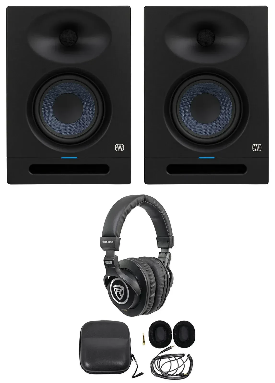 Студийные мониторы активные PreSonus Eris Studio 8 8" (набор) с наушниками PRO-M50