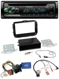 Автомагнитола для Alfa Romeo Giulietta (2013–2021) Pioneer CD USB MP3 DAB ISO