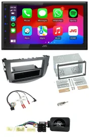 JVC Bluetooth 2DIN Lenkrad DAB USB Autoradio für Toyota RAV 4 2006-2011