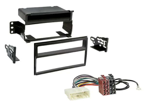 Radioeinbauset DIN Autoradio für Nissan Versa / Tiida (ab 2007)