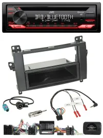 JVC CD DAB USB Bluetooth Lenkrad Autoradio für Mercedes Vito Viano W639 Audio 5