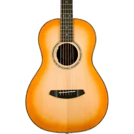 Электроакустическая гитара Breedlove Artisan Adirondack Spruce Parlor Tea Burst, 25", 6 струн, правосторонняя, с системой LR Baggs Anthem, с жестким кофром