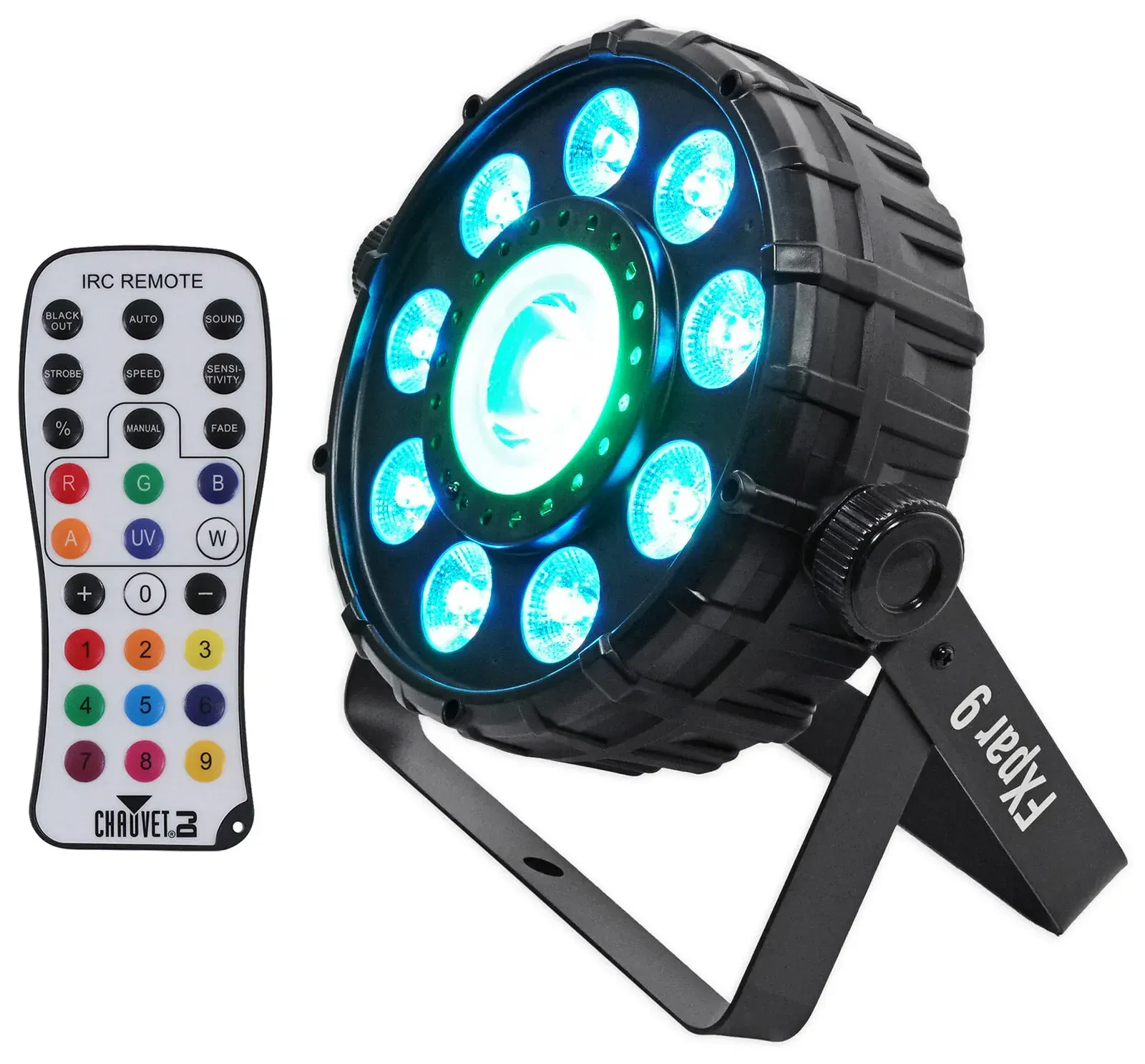 Светодиодный прибор Chauvet DJ FX Par 9 DMX с пультом управления