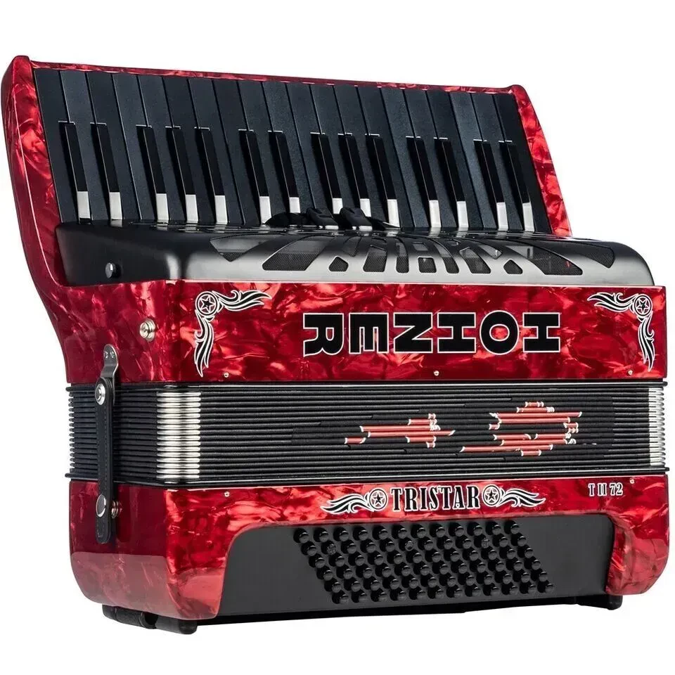Аккордеон Hohner Tri Star II Pearl Red