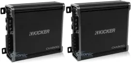Kicker CXA800.1 (46CXA8001) CX Series Monoblock Class-D Car Amplifier