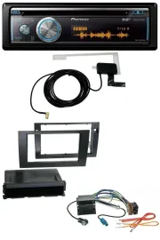 Автомагнитола Pioneer Bluetooth DAB MP3 USB CD для Audi A4 2001–2008 (B6/B7) Symphony Quad