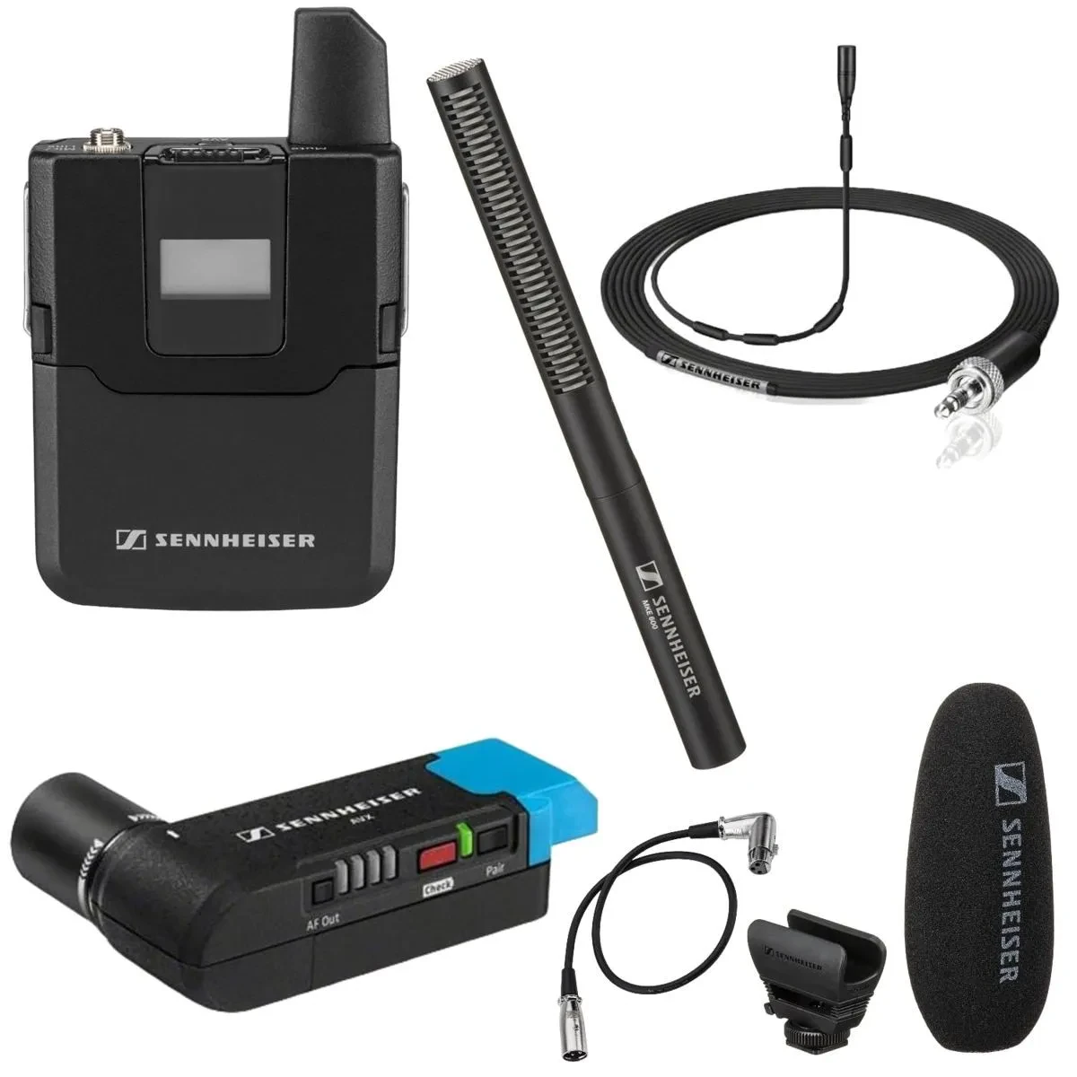 Sennheiser Sennheiser AVX-MKE2 SET Digital Camera-Mount Wireless Omni Lavalier M