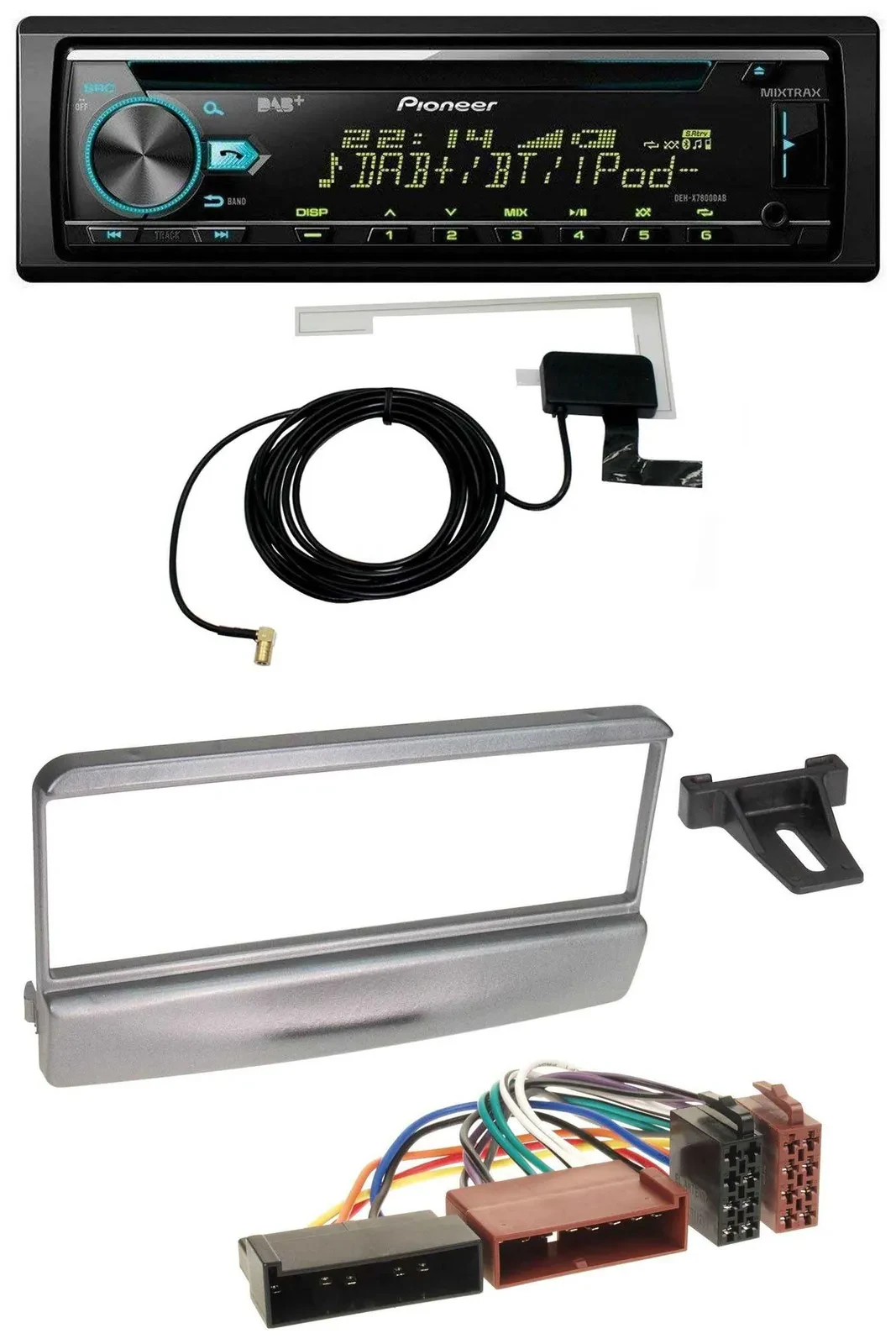 Pioneer MP3 AUX CD USB DAB Autoradio für Ford Cougar Fiesta Escort Focus 95-04 s