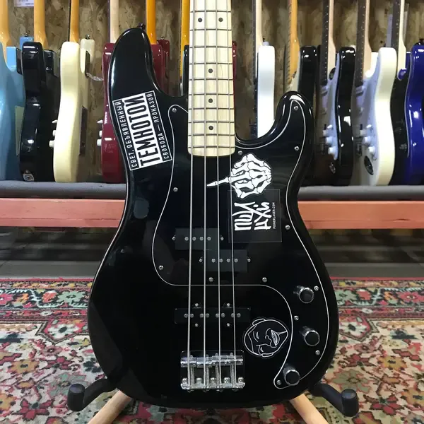 Бас-гитара Fender Squier Affinity Precision Bass PJ Black China 2021