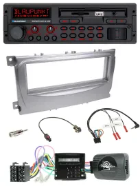 Blaupunkt SD Lenkrad USB Bluetooth DAB Autoradio für Ford Galaxy C-Max Focus Can