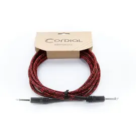 Инструментальный кабель Cordial EI 7.5 PP-TWEED-RD 7,5 m