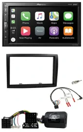 Pioneer USB Lenkrad DAB 2DIN Bluetooth Autoradio für Citroen Jumper Peugeot Boxe