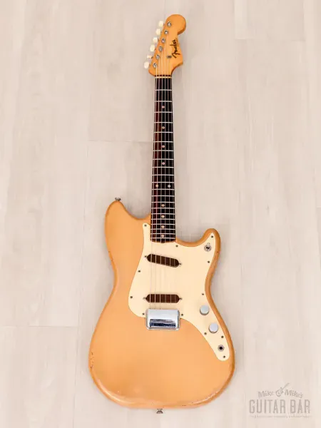 Электрогитара Fender Duo Sonic SS Desert Sand Slab w/case USA 1960