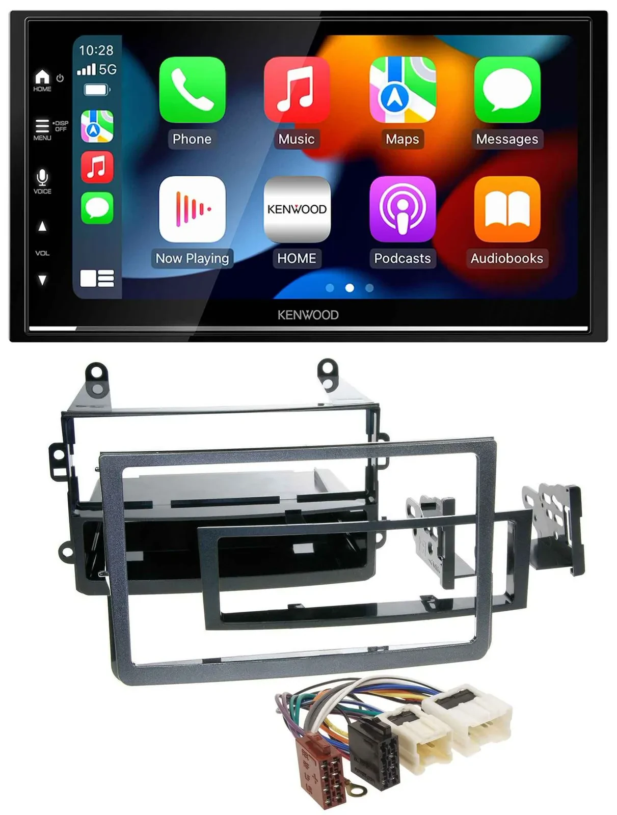 Автомагнитола для Nissan 350Z Kenwood 2DIN, DAB, USB, Bluetooth, MP3