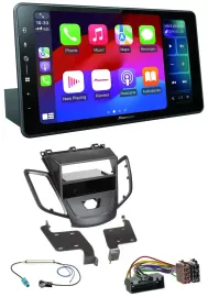 Pioneer Bluetooth DAB MP3 USB Autoradio für Ford Fiesta 10-17 JA8 ohne Display s