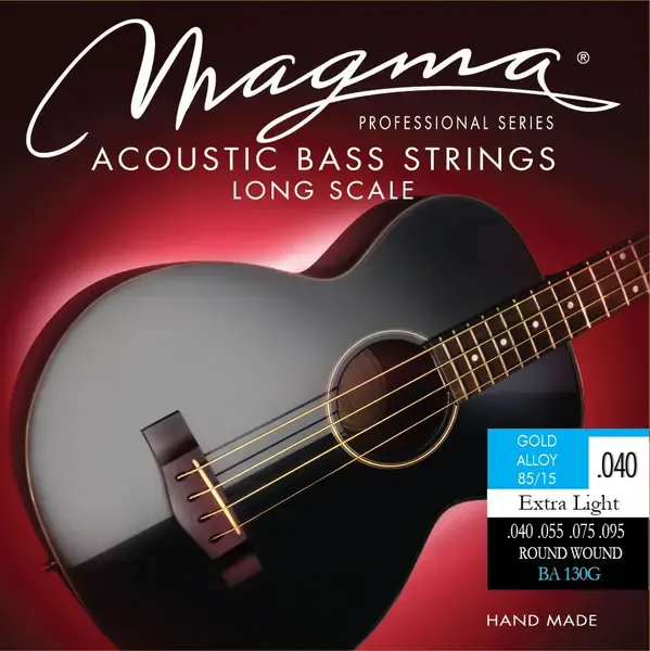 Струны для акустической бас-гитары Magma Strings BA130G