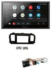 Pioneer USB 2DIN DAB MP3 Bluetooth Autoradio für Citroen Jumpy Dispatch Spacetou