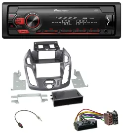 Pioneer DAB 1DIN MP3 AUX USB Autoradio für Ford Transit Connect 12-18 Display Pe