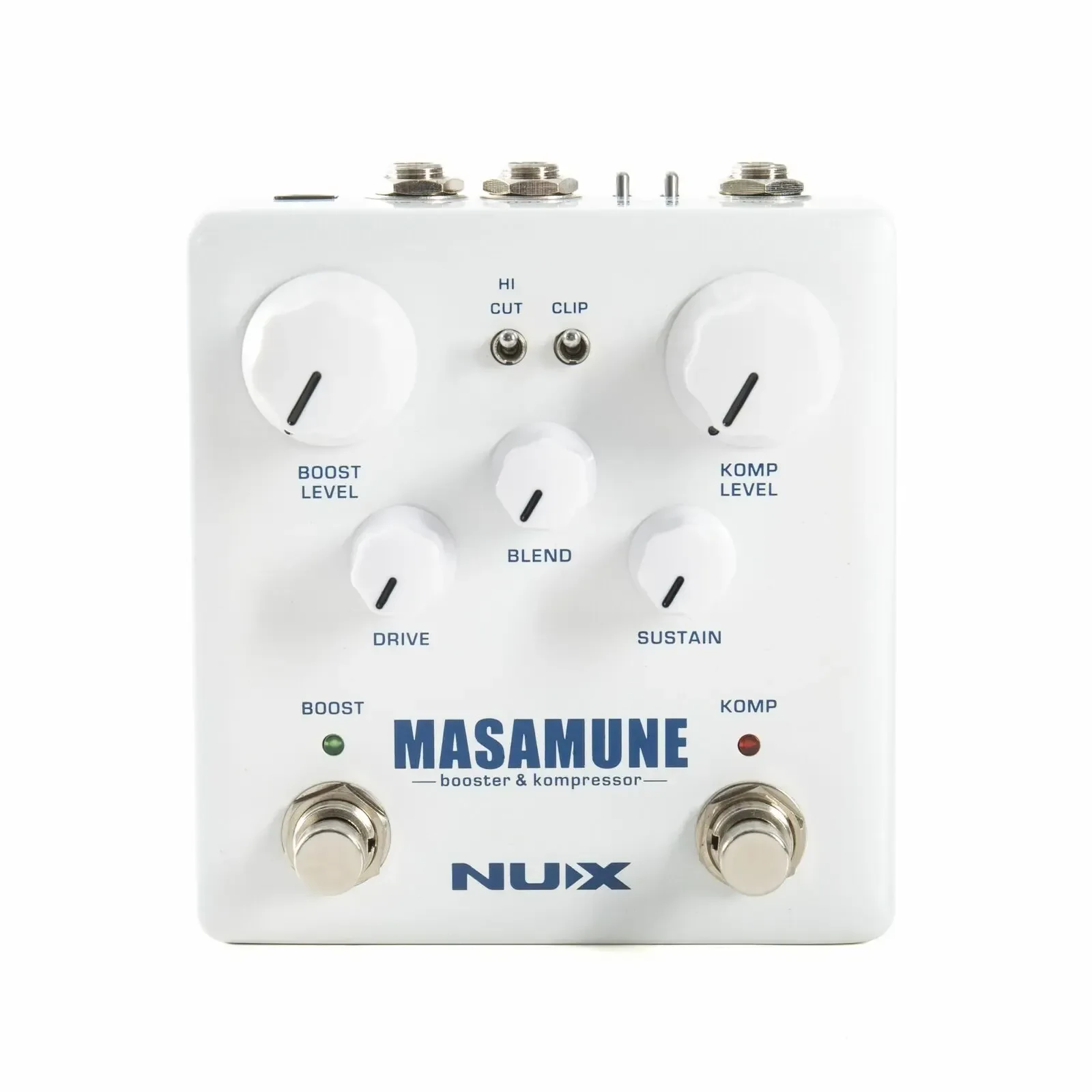 Педаль эффектов для электрогитары Nux NBK-5 Masamune Booster & Kompressor