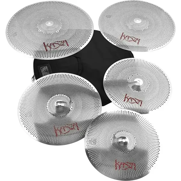 Набор тарелок для барабанов Kasza Cymbals QOTS2468 Quiet On The Set с чехлом