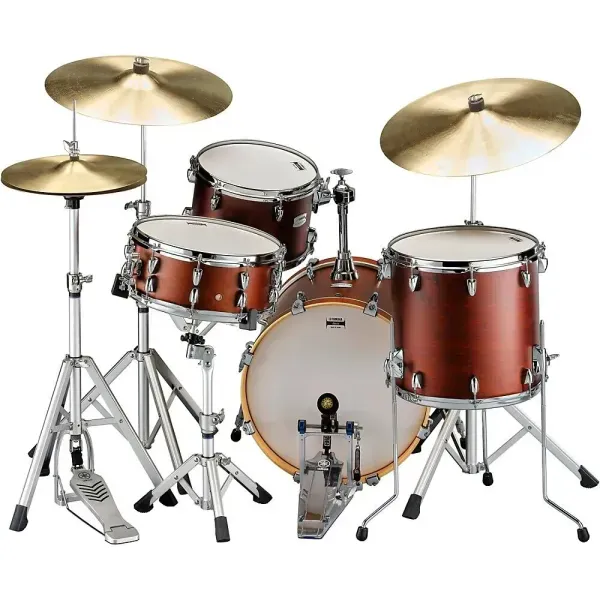 Yamaha Tour Custom Maple 3-Piece Shell Pack w/18" Bass Drum Chocolate Satin