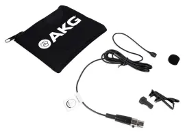 Б/У Петличный микрофон AKG C417 L всенаправленный, XLR, с ветрозащитой