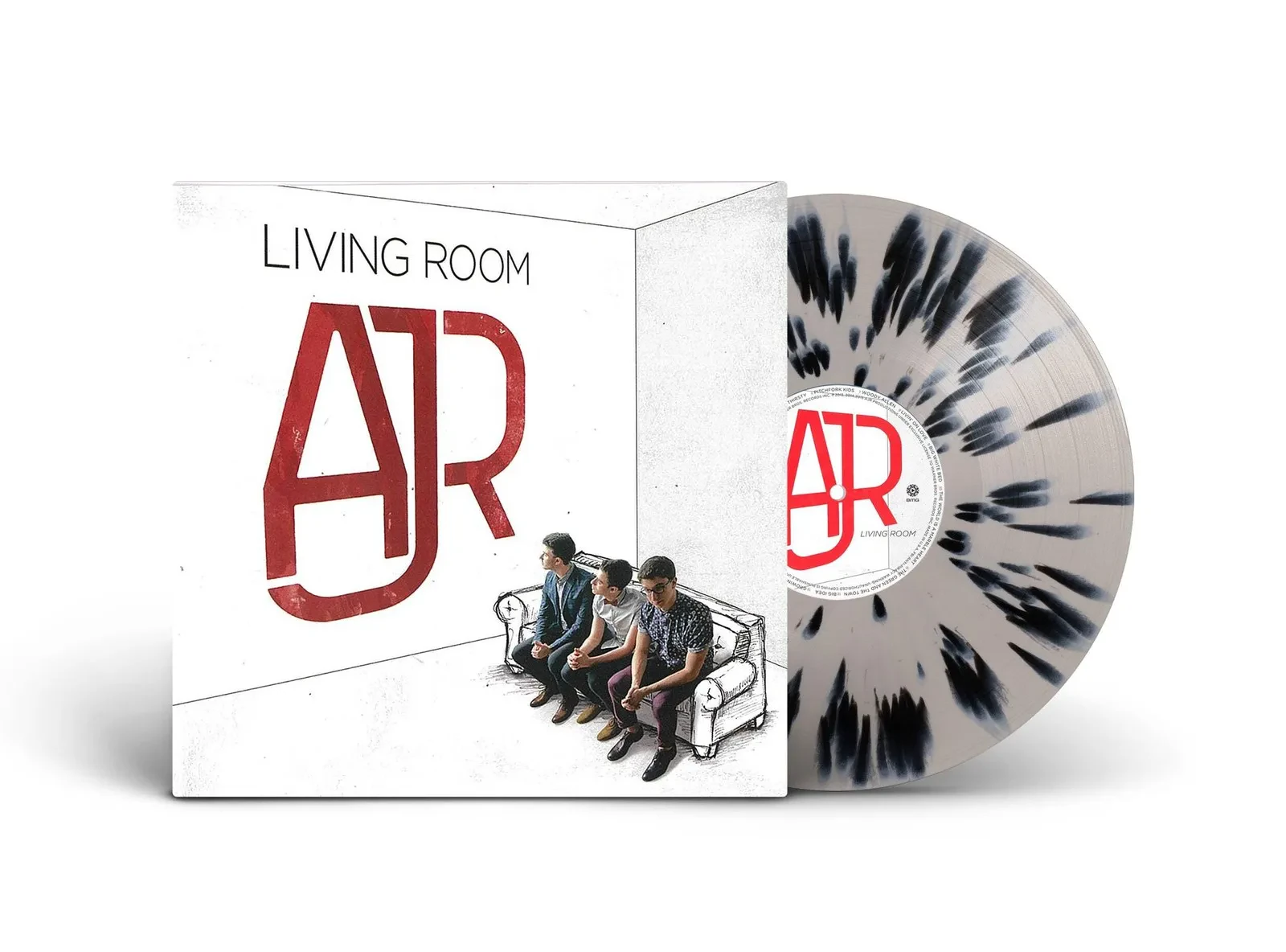 Виниловая пластинка AJR - Living Room [Cream and Black Splatter Vinyl] NEW Vinyl