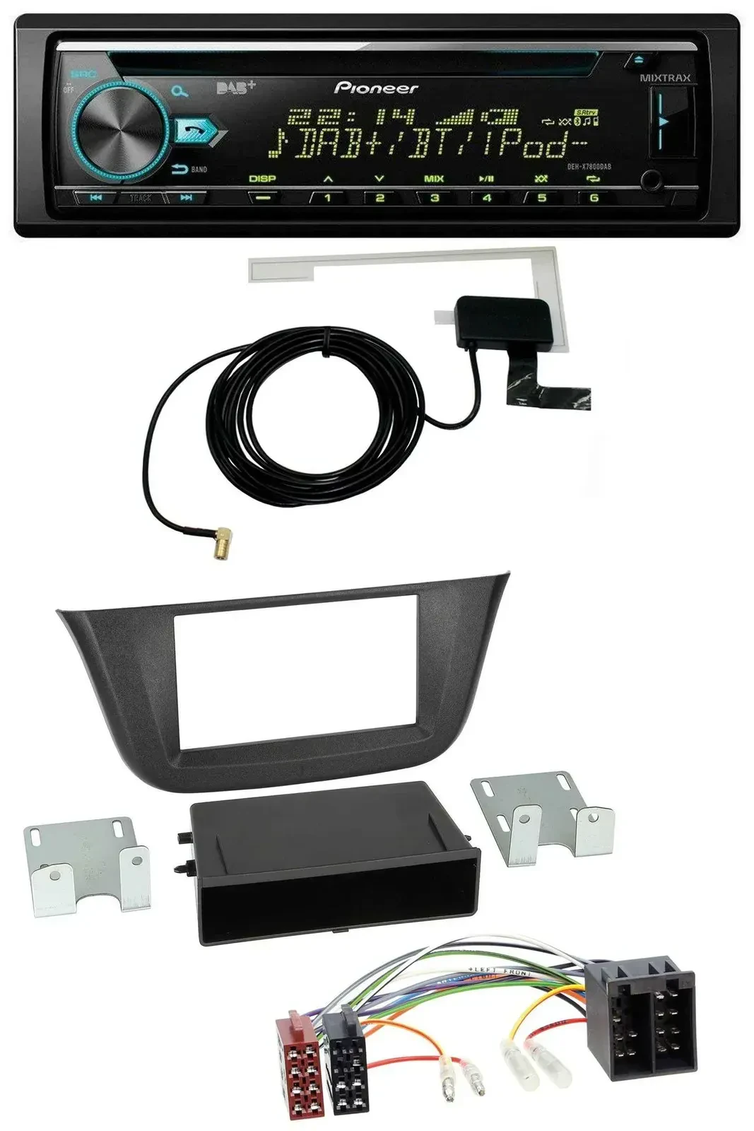 Автомагнитола для Iveco Daily (с 2014) Pioneer CD, USB, DAB, AUX