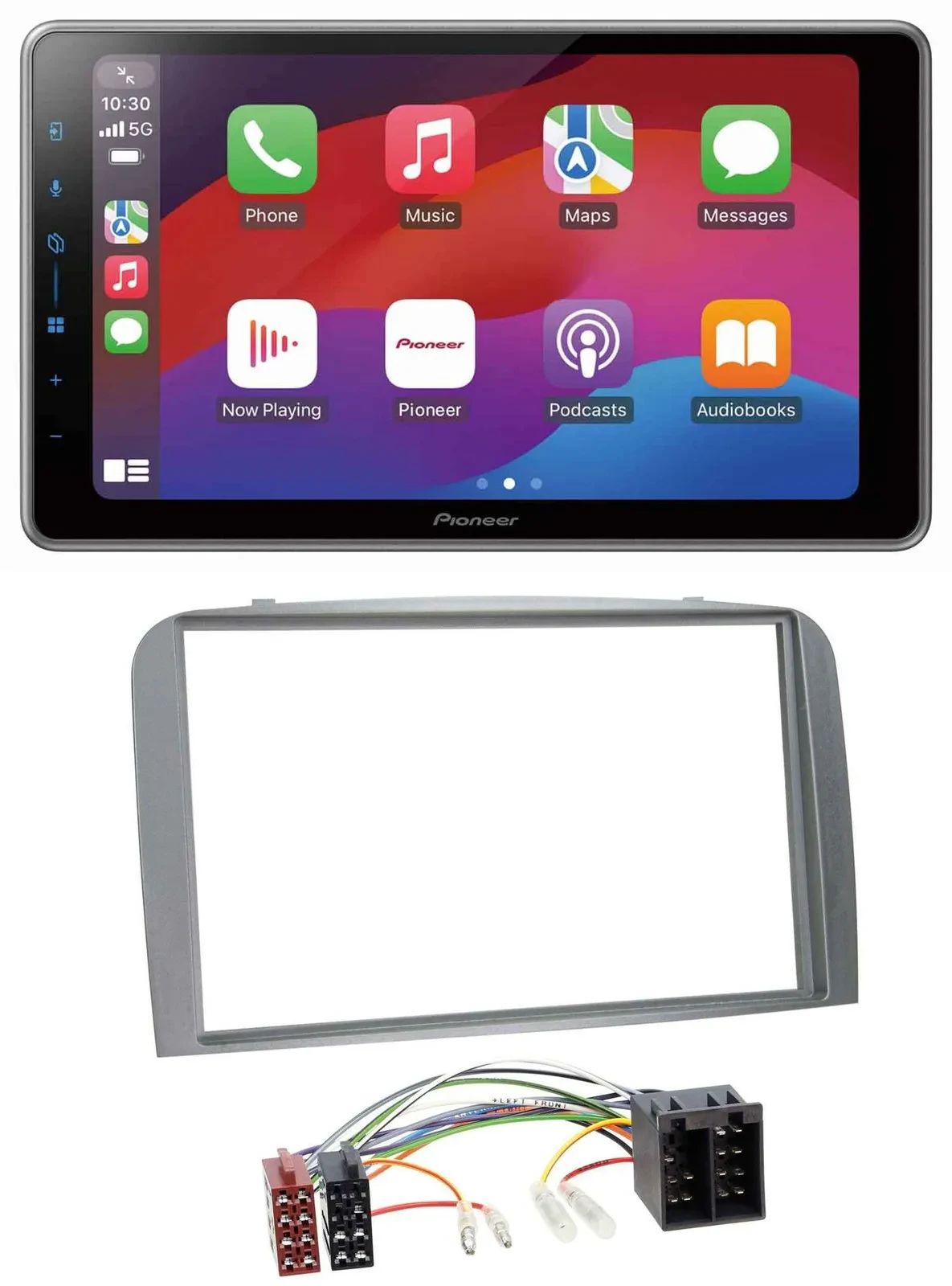 Pioneer MP3 USB DAB Bluetooth 2DIN Autoradio für Alfa Romeo 147 GT 00-10 silber