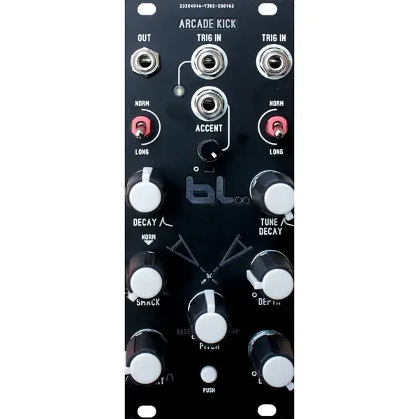 Модульный студийный синтезатор Blue Lantern BLM Arcade 909 Type Kick Drum Eurorack Synth Module