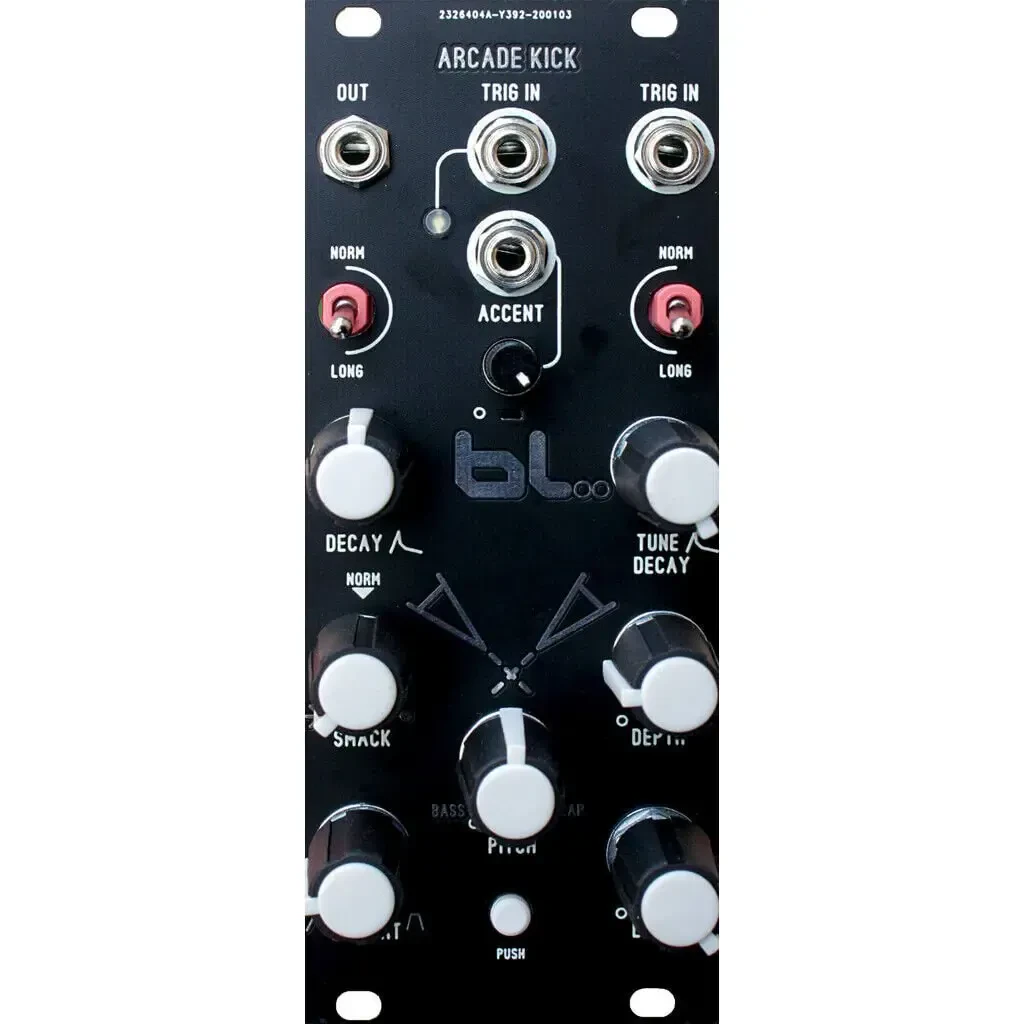 Модульный студийный синтезатор Blue Lantern BLM Arcade 909 Type Kick Drum Eurorack Synth Module