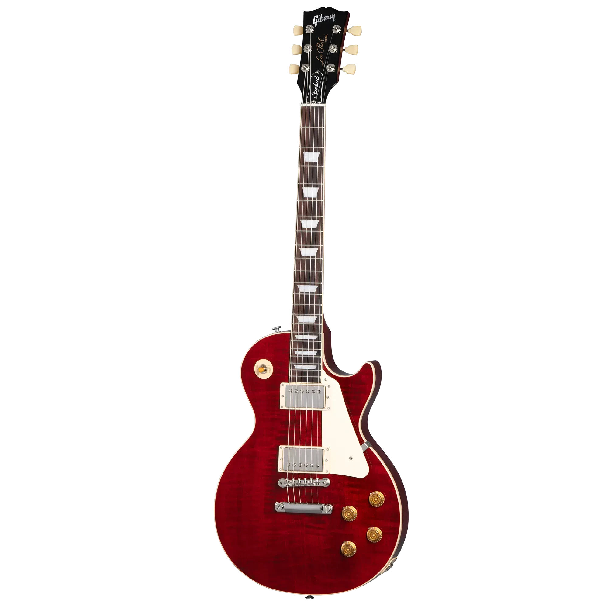 Электрогитара Gibson Les Paul Standard 50s Figured Top 60s Cherry с кейсом