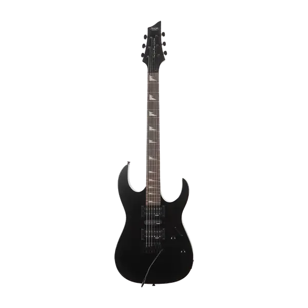 Электрогитара SQOE SEIB370 Superstrat HSH Black