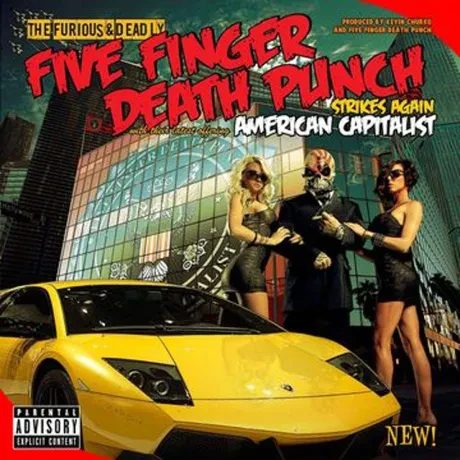 Виниловая пластинка FIVE FINGER DEATH PUNCH – American Capitalist
