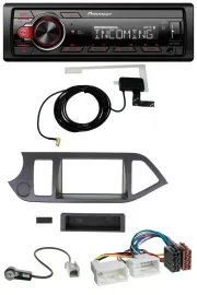 Автомагнитола для Kia Picanto Pioneer USB MP3 DAB Bluetooth (с 2011, без Start-Stop)