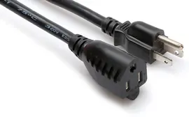 Hosa PWX-450 14-gauge NEMA 5-15P to NEMA 5-15R Power Extension Cord, 50 foot