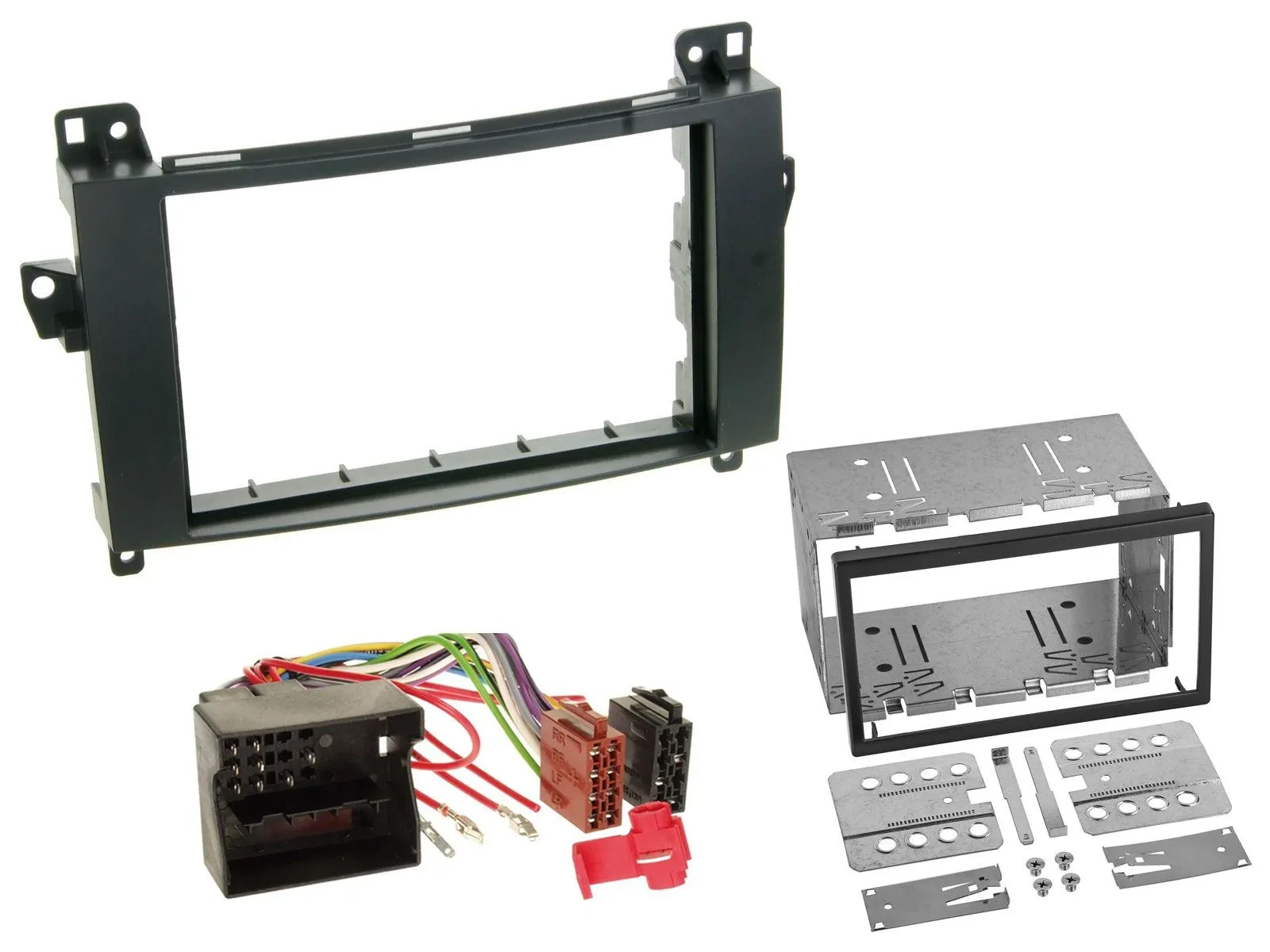 Einbauset Doppel DIN Autoradio für Mercedes B-Klasse T245 05-11