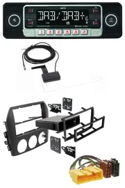 Dietz DAB Bluetooth USB MP3 Autoradio für Mazda MX-5 (2005-2008)